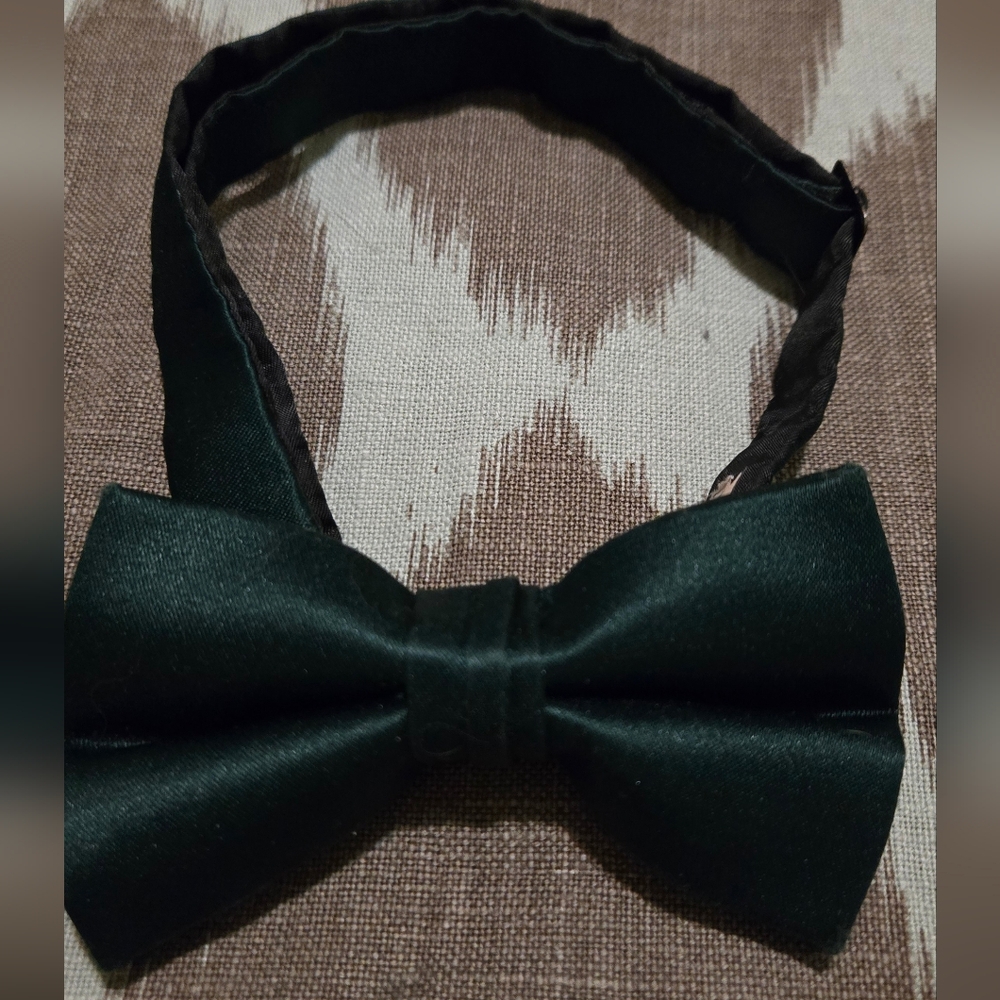 Emerald Silk  Green Bow Tie. Perfect For St. Patricks Day!